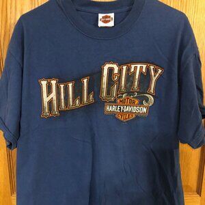 Harley Davidson XL Hill City South Dakota T-shirt no stains, rips, or tears
